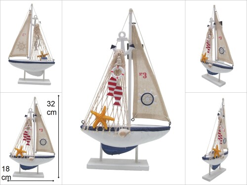 sd48292 ahşap marin yelkenli gemi - 