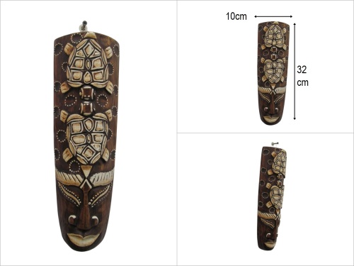 sd48322 otantik ahşap mask 30cm - 