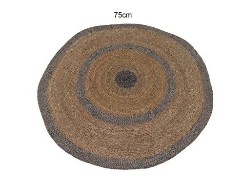 sd48442 dekoratif naturel halı paspas 75 cm - 