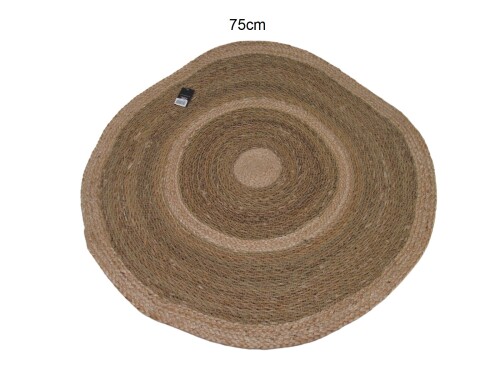 sd48444 dekoratif naturel halı paspas 75 cm - 