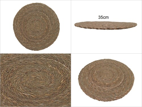 sd48454 dekoratif hasır amerikan servis 35cm - 