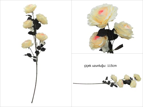 sd48490 uzun 5 li gül dalı - 