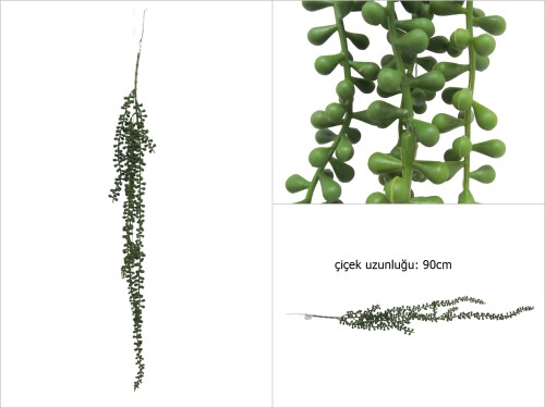 sd48513 dekoratif plastik sarkan tesbih çiçeği - 