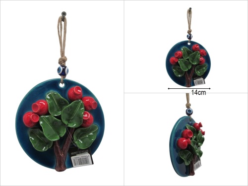 sd48568 el yapımı seramik duvar aksesuarı - 