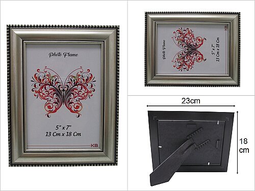 sd48581 gümüş 13x18cm fotoğraf çerçevesi - 
