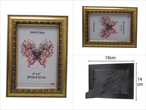 sd48589 gold 10x15cm fotoğraf çerçevesi - 