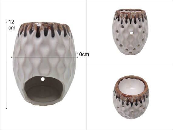 sd48651 dekoratif seramik buhurdanlık - 1