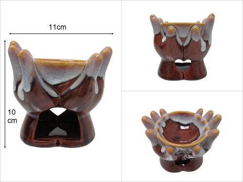 sd48653 dekoratif seramik el buhurdanlık - 