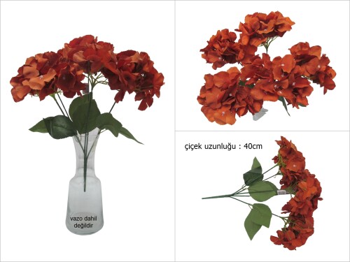 sd48759 kahverengi ortanca demeti - 