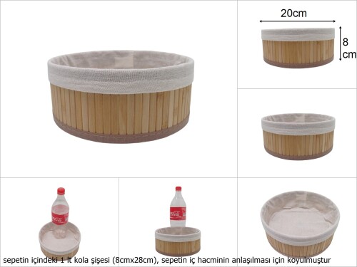 sd48900 no1 yuvarlak bambu sepet - 
