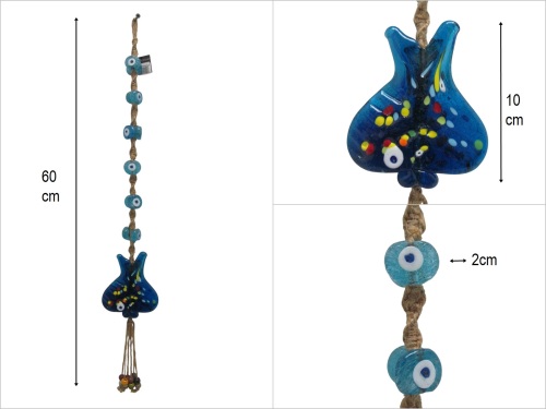 sd49035 ipli balık nazar boncuğu - 