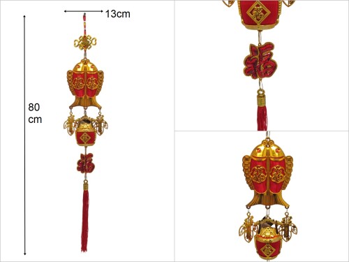 sd49060 dekoratif şans askılı balık - 