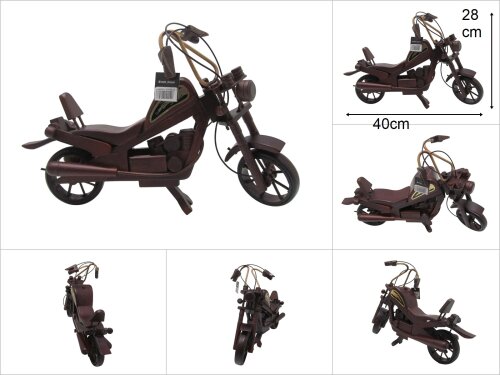 sd49087 ahşap motorsiklet no4 - 