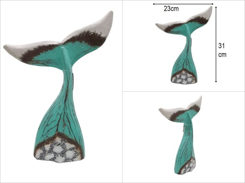 sd49149 sedef işli no2 ahşap balina kuyruğu - 