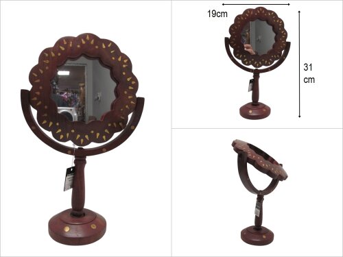 sd49155 ahşap no2 ayna - 