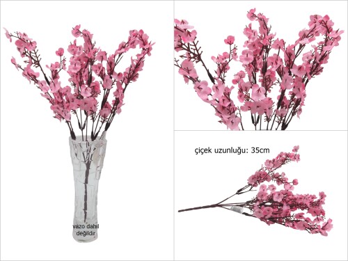 sd49183 dekoratif yapay çiçek demeti - 
