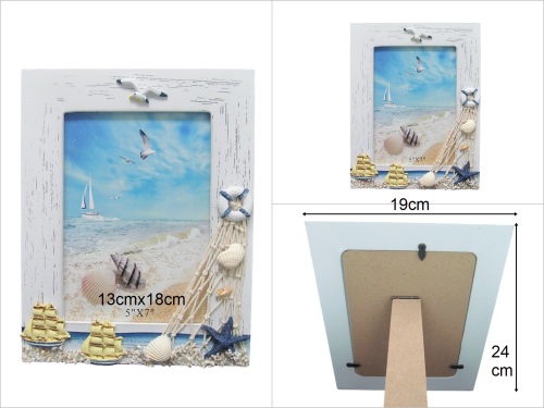 sd49223 denizci marin fotoğraf çerçevesi (13x18cm/5x7) - 