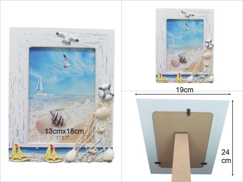 sd49225 denizci marin fotoğraf çerçevesi (13x18cm/5x7) - 