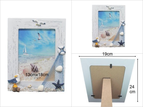 sd49226 denizci marin fotoğraf çerçevesi (13x18cm/5x7) - 