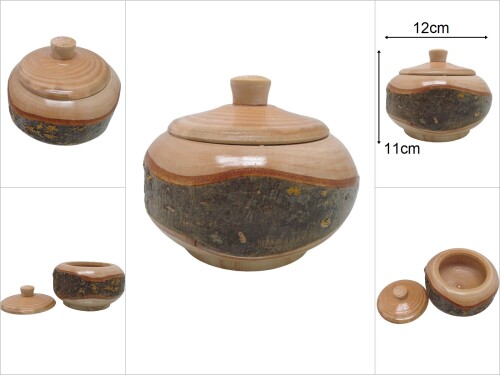 sd49254 ahşap kapaklı kutu - 