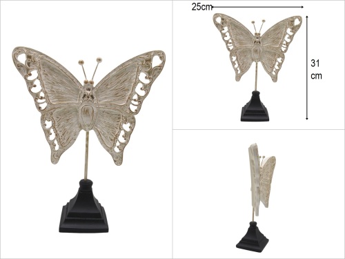 sd49965 dekoratif sedef boyalı kelebek obje - BU ÜRÜN SADECE MAĞAZADAN SATIŞ