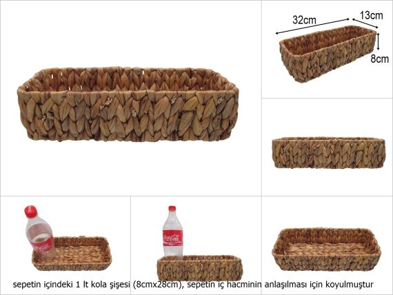 sd50054 dikdörtgen uzun sepet - 1
