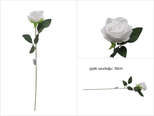 sd50058 beyaz gül dalı - 