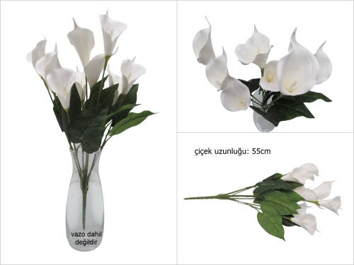 sd50060 beyaz 9 lu gala çiçeği - 