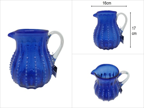 sd50158 dekoratif renkli üfleme cam sürahi - BU ÜRÜN SADECE MAĞAZADAN SATIŞ