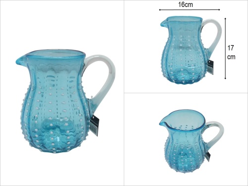 sd50161 dekoratif renkli üfleme cam sürahi - BU ÜRÜN SADECE MAĞAZADAN SATIŞ