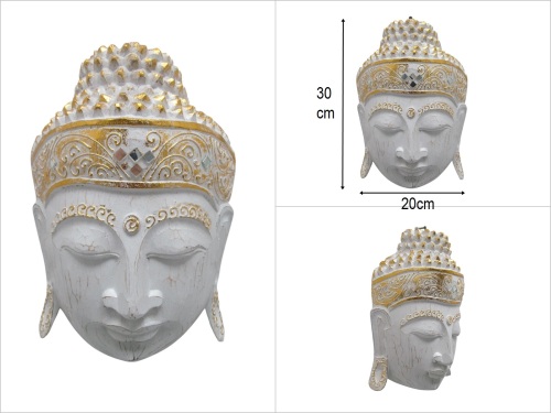 sd50260 ahşap buda mask - 