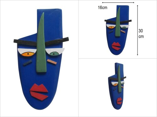 sd50351 ahşap picasso mask - 