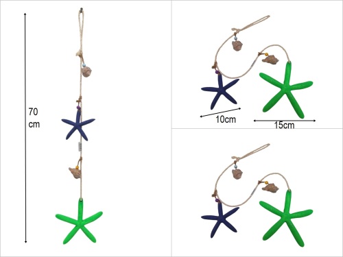 sd50458 deniz kabuklu 2 li deniz yıldızı - 