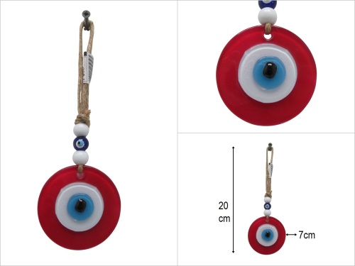 sd50477 kırmızı cam nazarlık - 