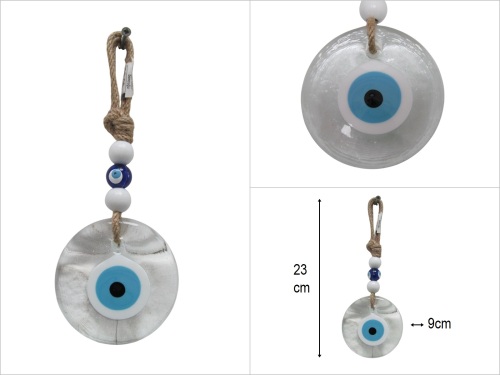 sd50487 şeffaf cam nazar boncuğu - 