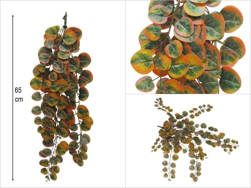 sd50555 dekoratif yapay kalp kalbe karşı çiçeği - 