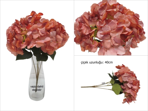 sd50559 dekoratif yapay ortanca demeti - 