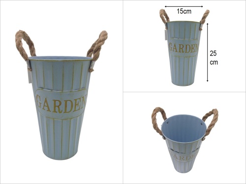 sd50629 halatlı metal vazo - 