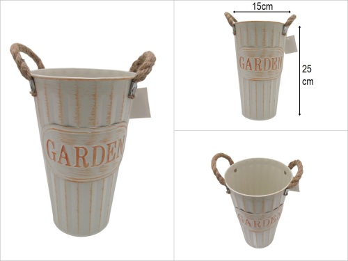 sd50630 halatlı metal vazo - 