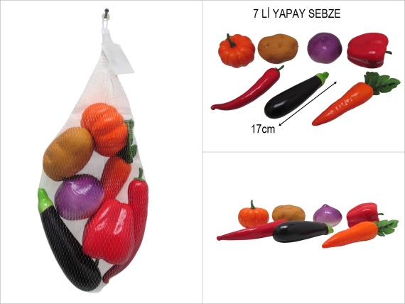 sd50634 strafor 7 li yapay sebze - 1