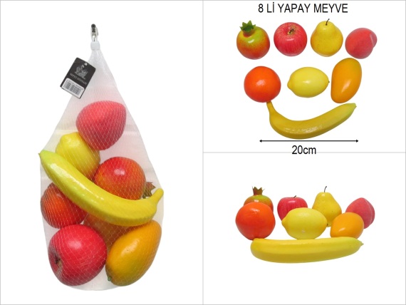 sd50635 strafor 8 li yapay meyve - 1