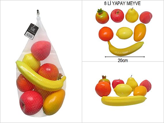 sd50635 strafor 8 li yapay meyve - 1