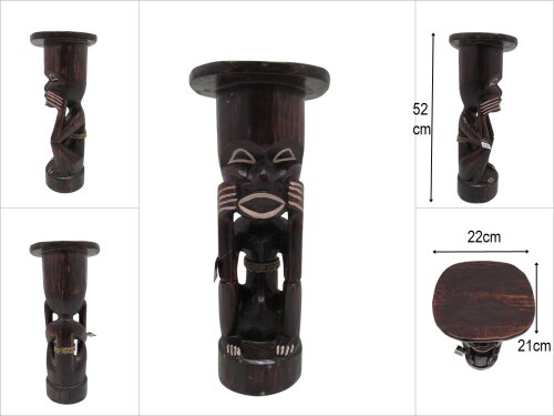 sd50645 ahşap ilkel adam sehpa - 