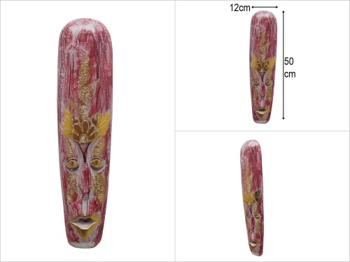 sd50648 ahşap antik mask - 