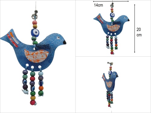 sd50669 fizyon cam kuş nazarboncuğu - 