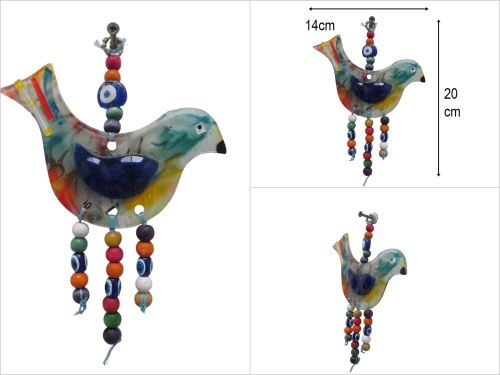 sd50670 fizyon cam kuş nazarboncuğu - 