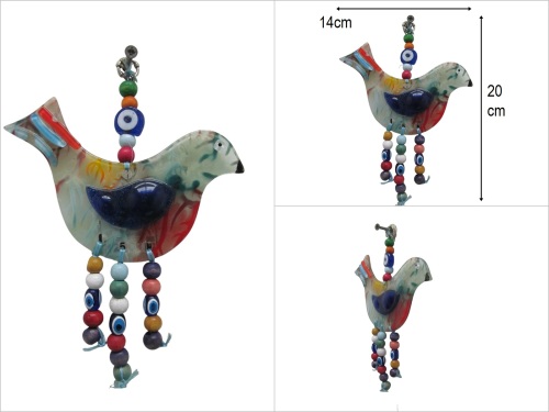 sd50671 fizyon cam kuş nazarboncuğu - 