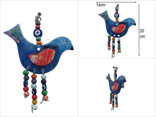 sd50672 fizyon cam kuş nazarboncuğu - 