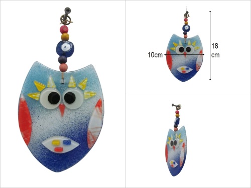 sd50677 fizyon cam baykuş nazar boncuğu - 