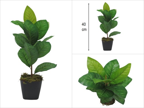 sd50718 plastik saksılı yapay çiçek - 